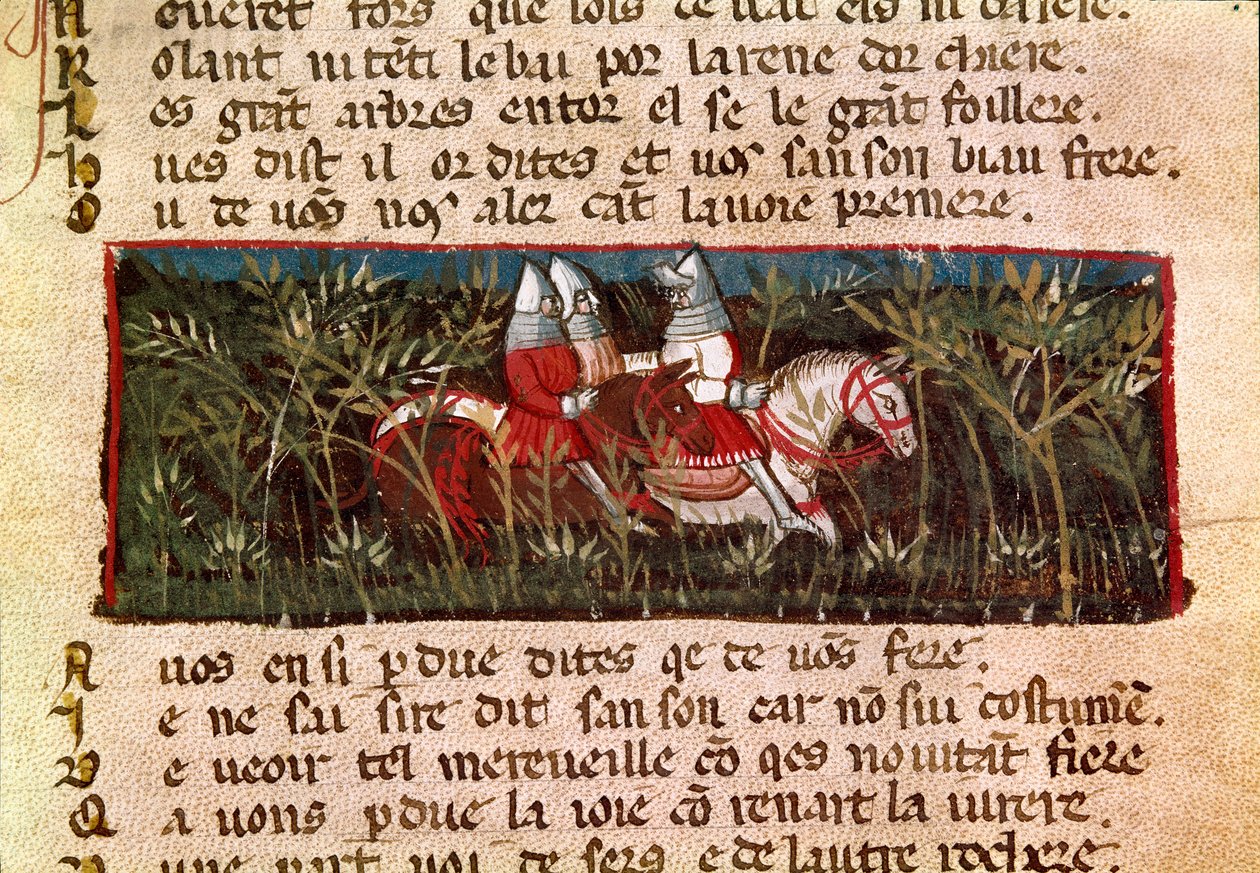 Belépés Spanyolországba (miniatűr alkotó: Unknown artist