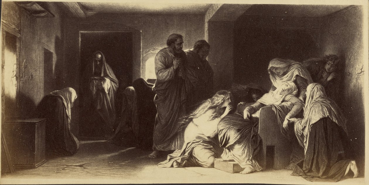 [A Szűz ájulása, Paul Delaroche] alkotó: Unknown artist