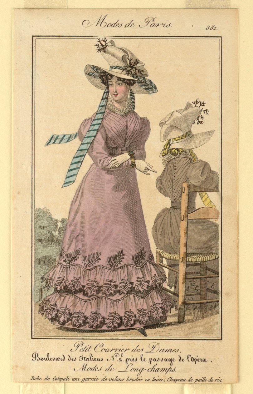 Divat tányér női alkotó: Unknown artist
