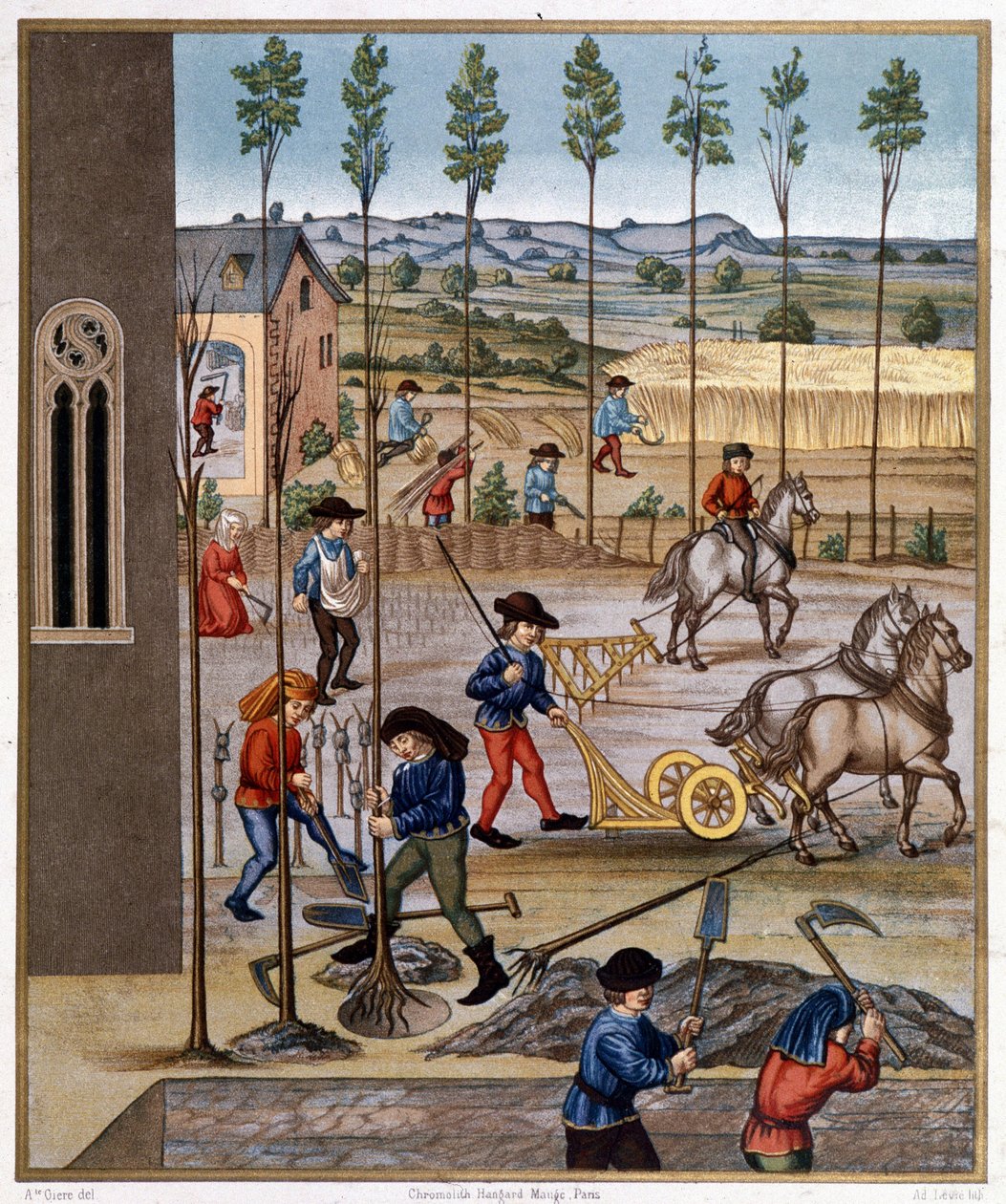 Terepmunka - Miniatűr alkotó: Unknown artist