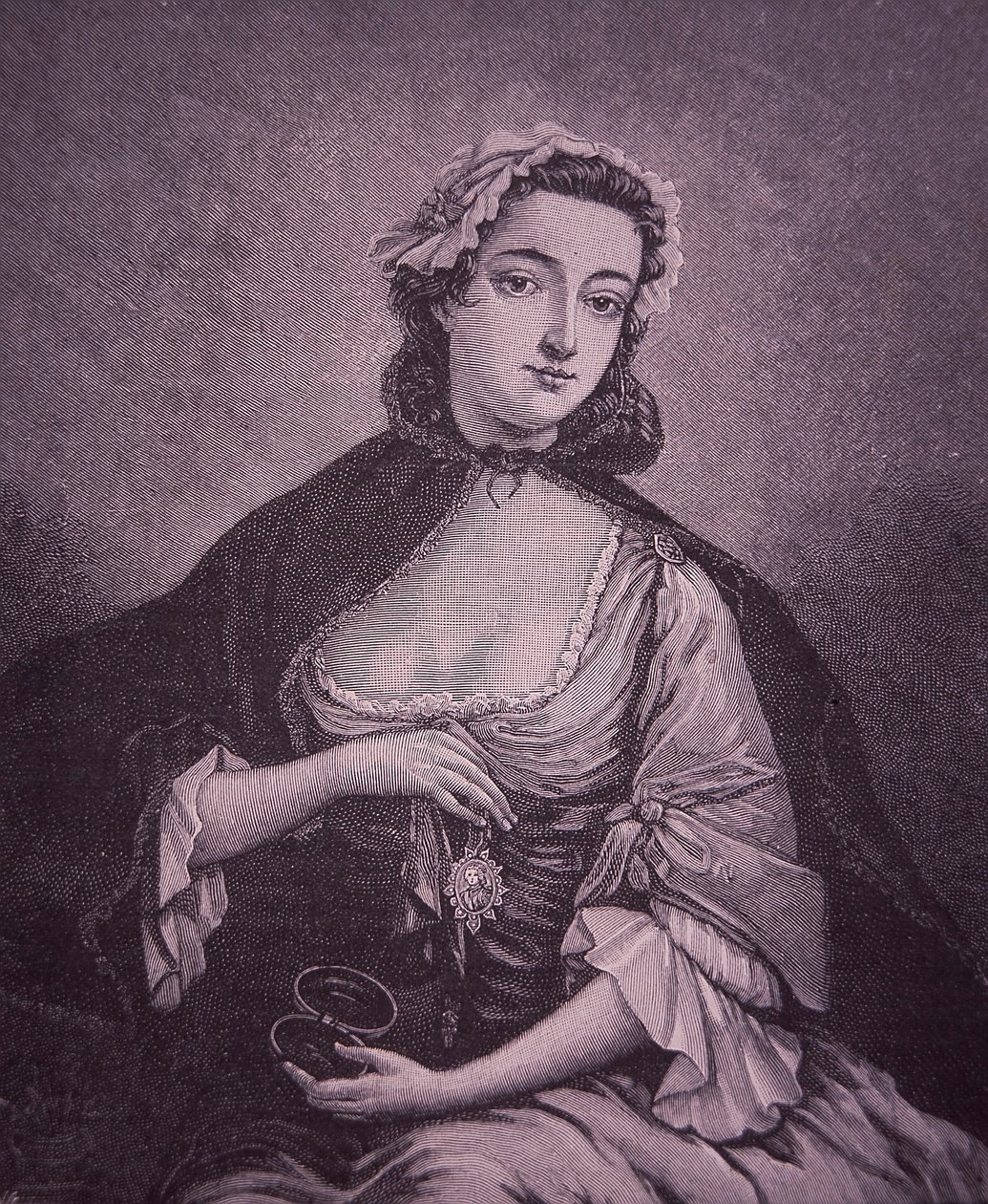 Flora Macdonald, az odaadó Jacobite, aki segített Bonnie Prince Charlie-nak megszökni alkotó: Unknown artist