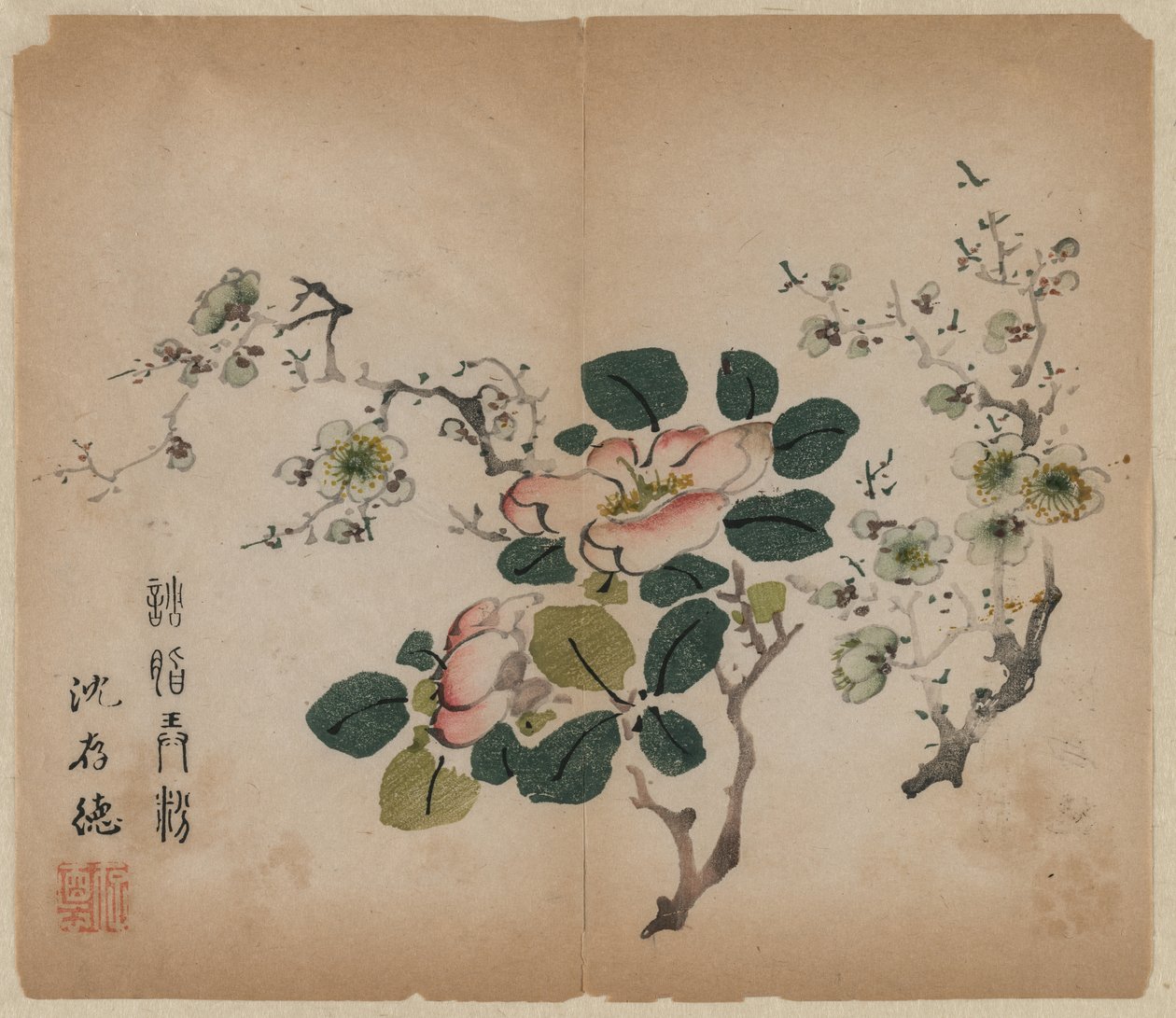 Virágzó prunus alkotó: Unknown artist