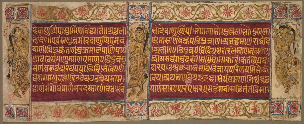 Folio táncoló nőkkel alkotó: Unknown artist