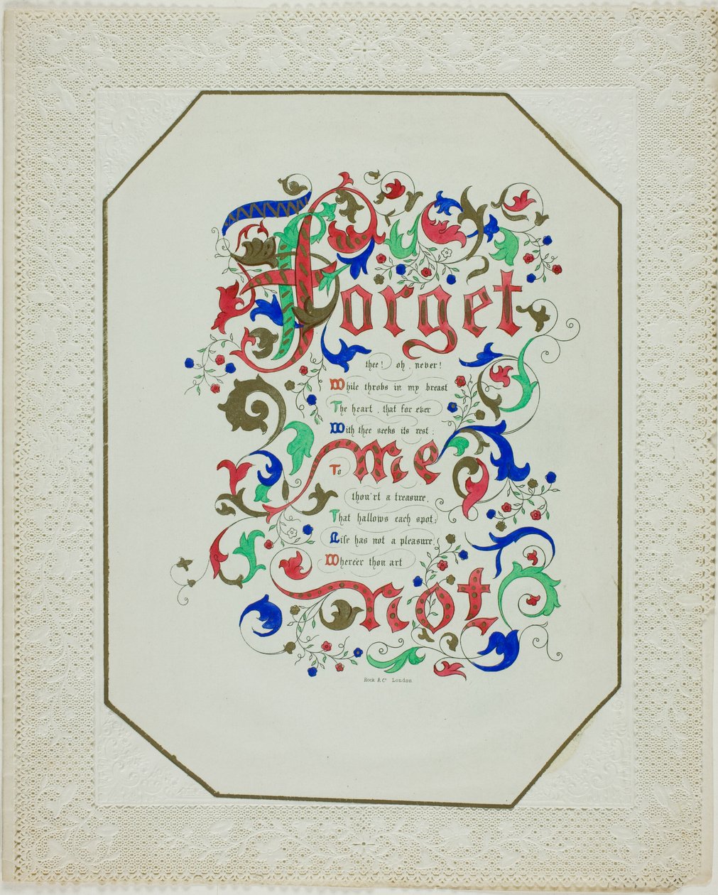 Forget Me Not (Valentin) alkotó: Unknown artist