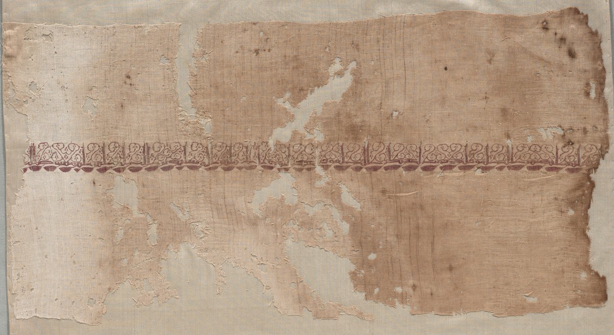 Tiraz töredéke alkotó: Unknown artist