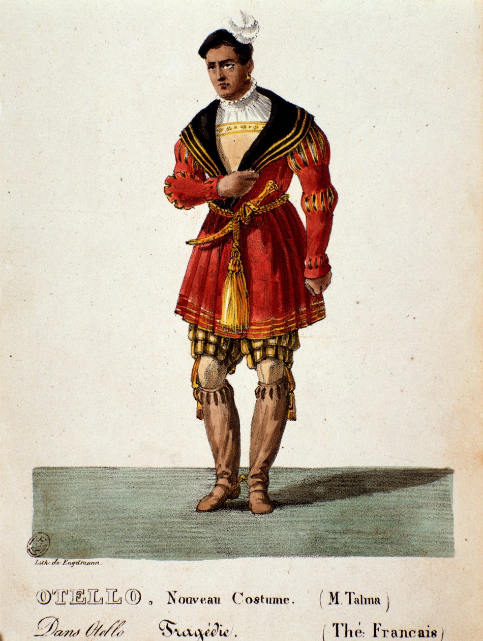 Francois Joseph Talma az Otellóban, Jean-Francois Ducistól alkotó: Unknown artist