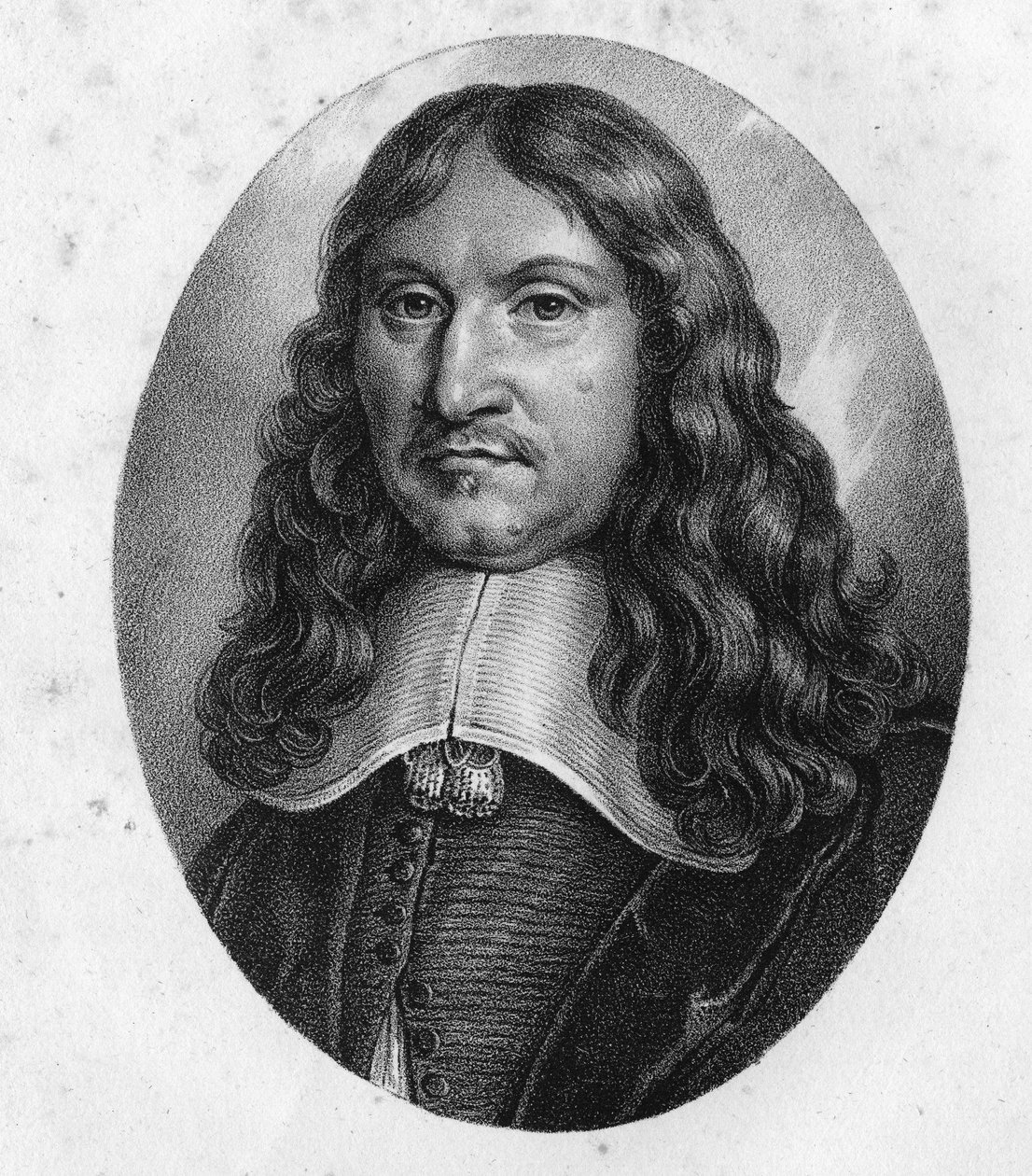 François Eudes de Mézeray francia történész (1610-1683). alkotó: Unknown artist