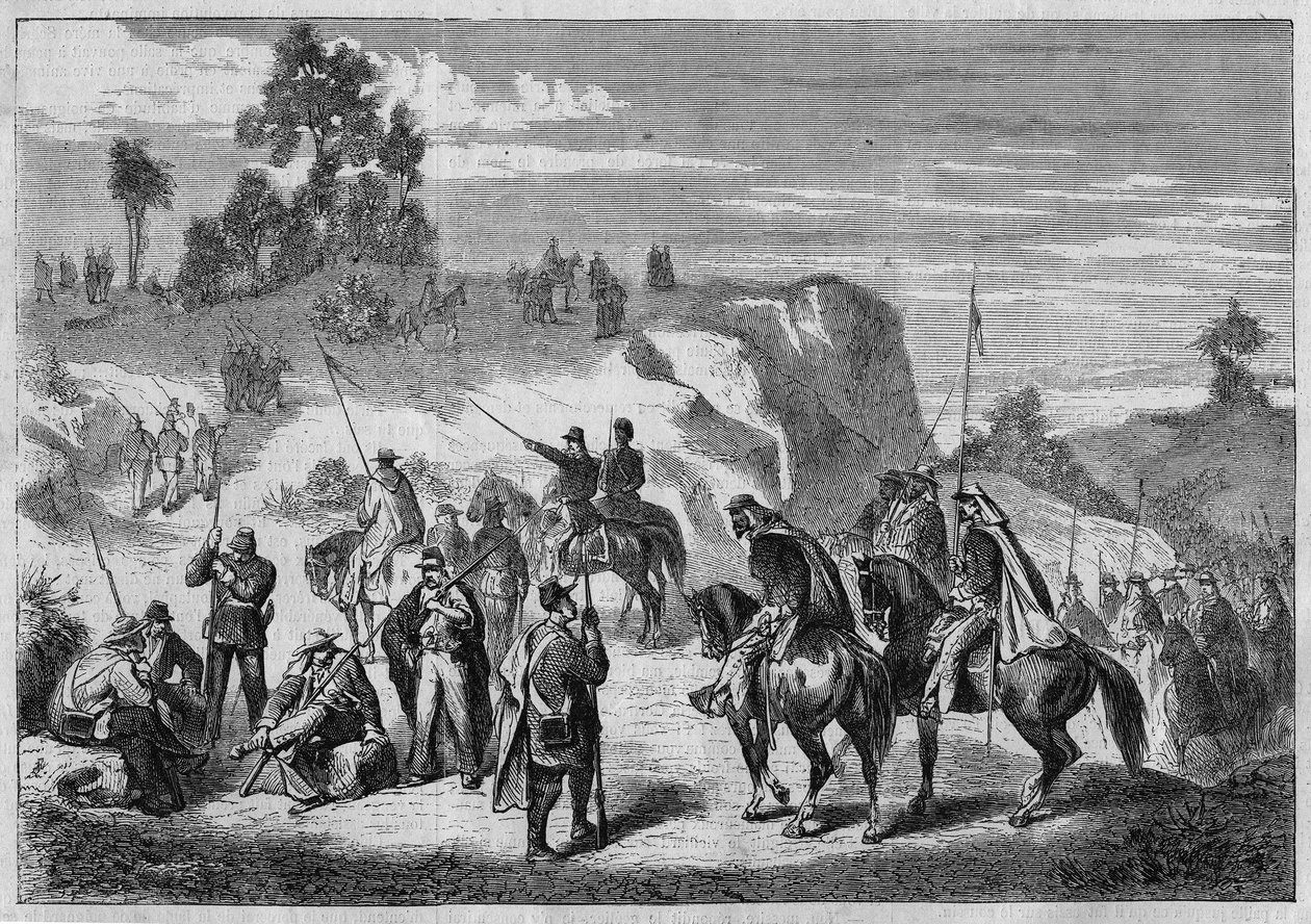Francia katonai beavatkozás Mexikóban Juarez mexikói elnök csapatai ellen Sinaloa (Sinaloa) tartományban 1862-től 1867-ig. In „” L