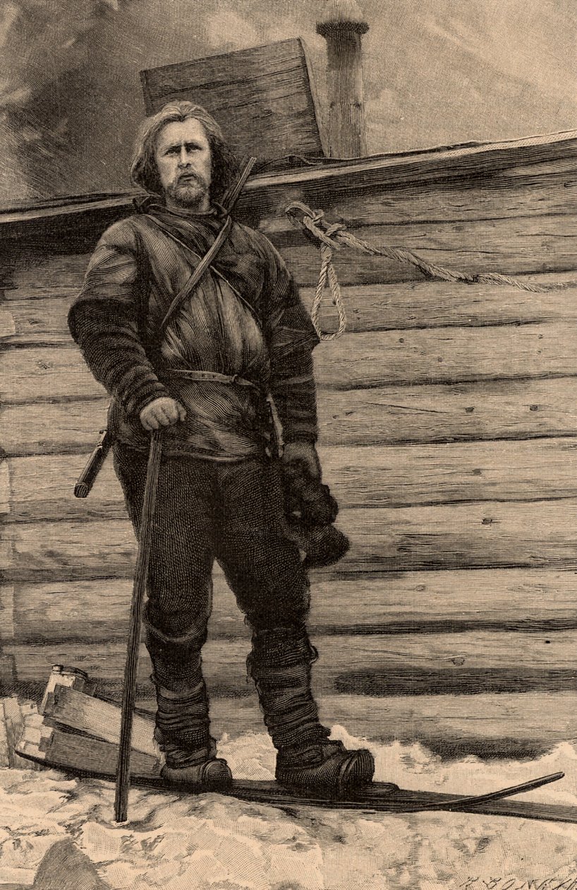 Fridtjof Nansen (1861-1930) norvég sarkvidéki felfedező alkotó: Unknown artist