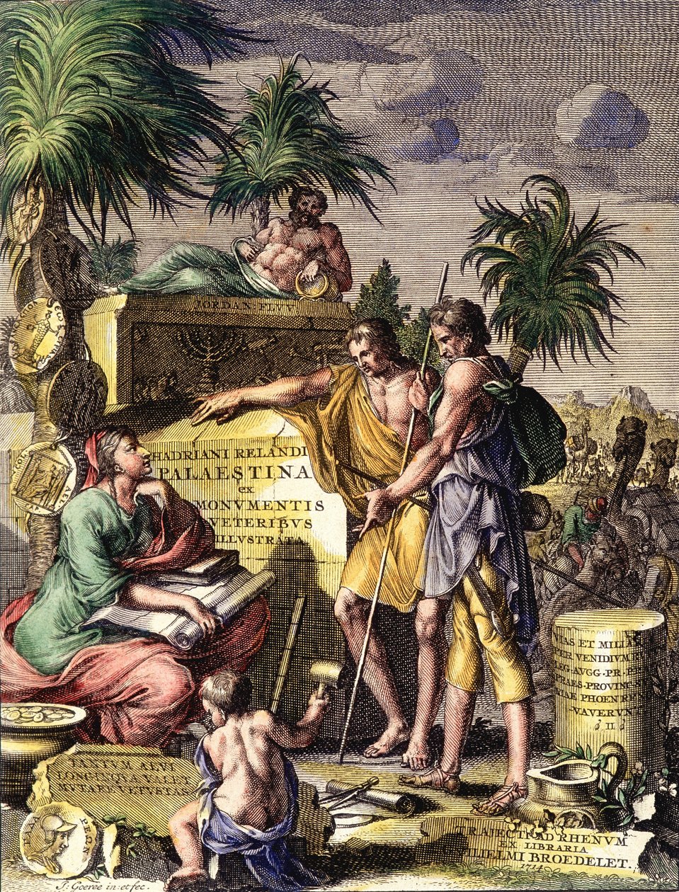 Adrian Relandi „Palesztina” frontispice alkotó: Unknown artist
