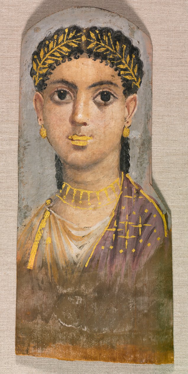Egy fiatal lány temetési portréja alkotó: Unknown artist