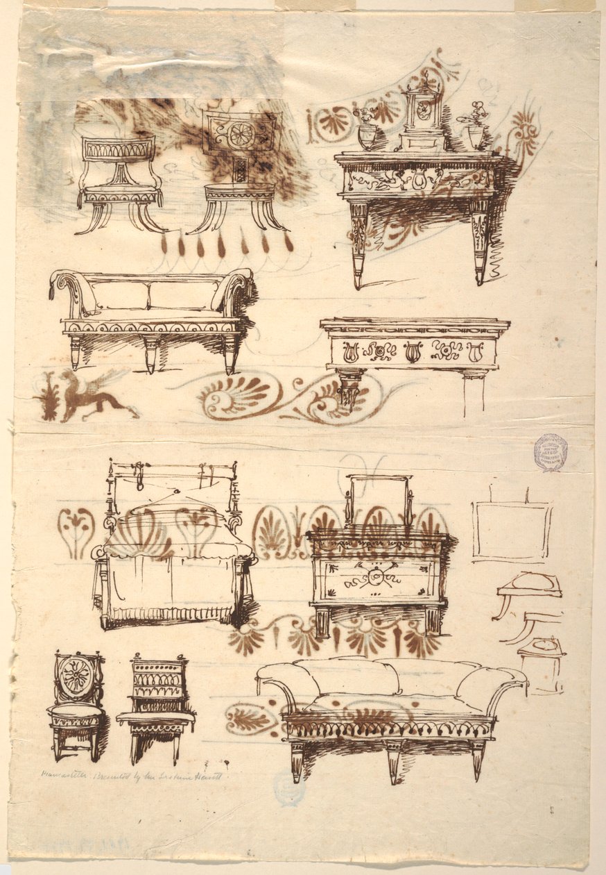Bútortervek alkotó: Unknown artist