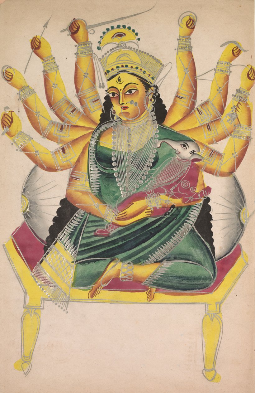 Ganesha-Janani (Ganesha anyja) alkotó: Unknown artist