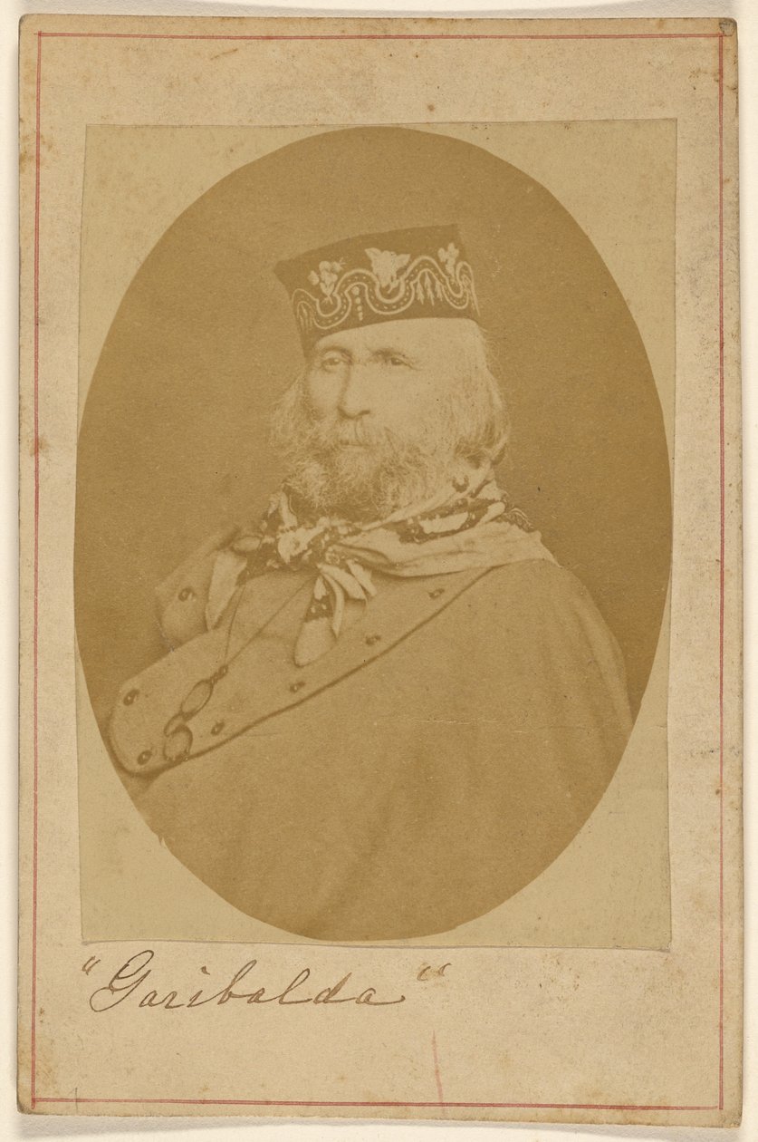 "Garibalda" [sic]/[Giuseppe Garibaldi, 1807 - 1882]] alkotó: Unknown artist