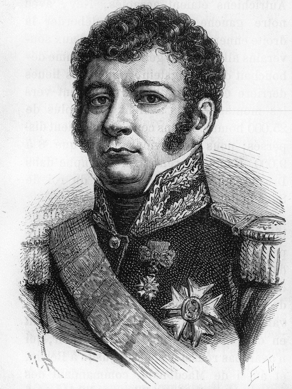 Dominique-Joseph Vandamme tábornok (1770-1830), Unsebourg grófja. alkotó: Unknown artist