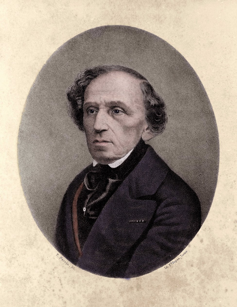Giacomo Meyerbeer (1791-1864), német zeneszerző. alkotó: Unknown artist