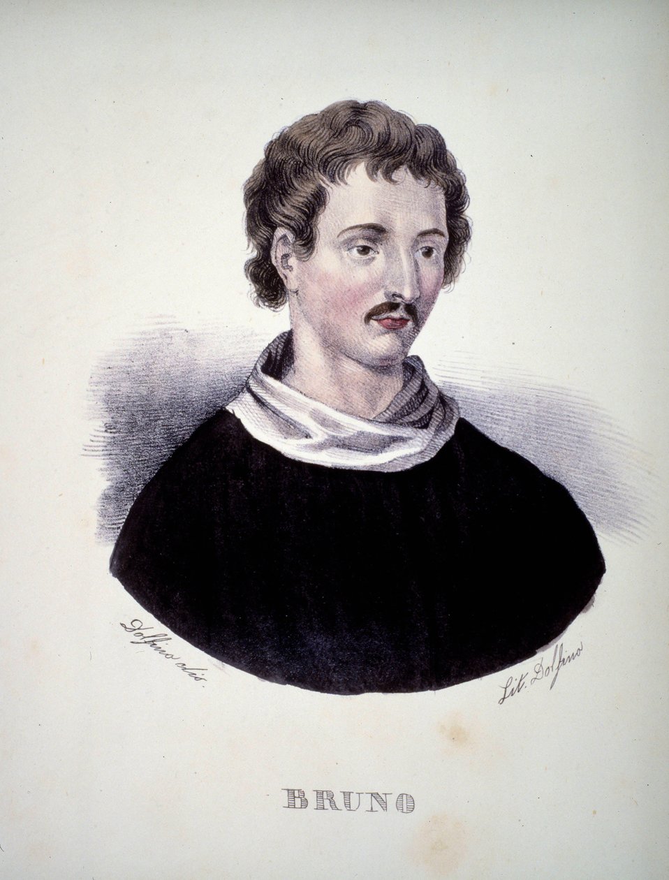 Giordano Bruno (1548-1600) olasz filozófus alkotó: Unknown artist