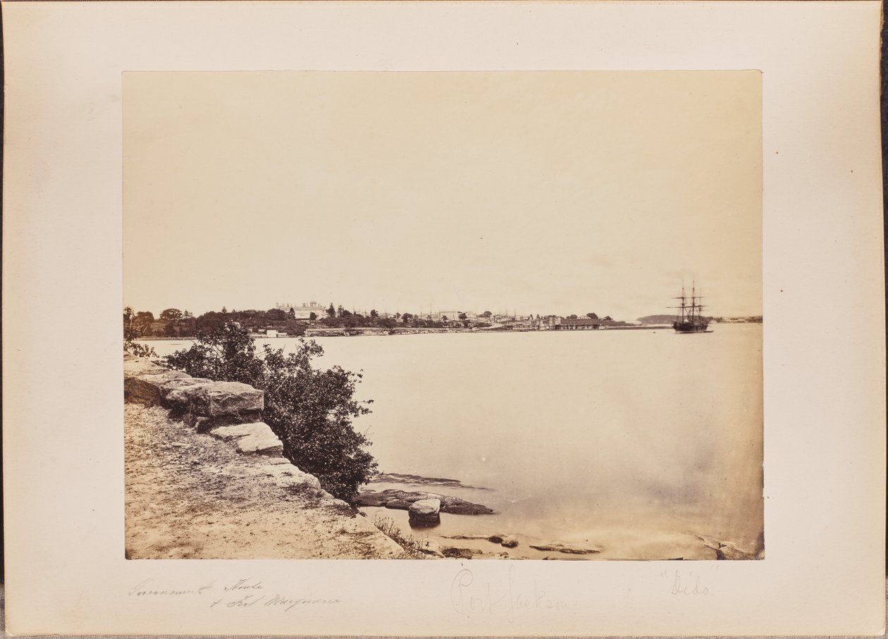 Kormányzati Ház és Fort Macquarie alkotó: Unknown artist