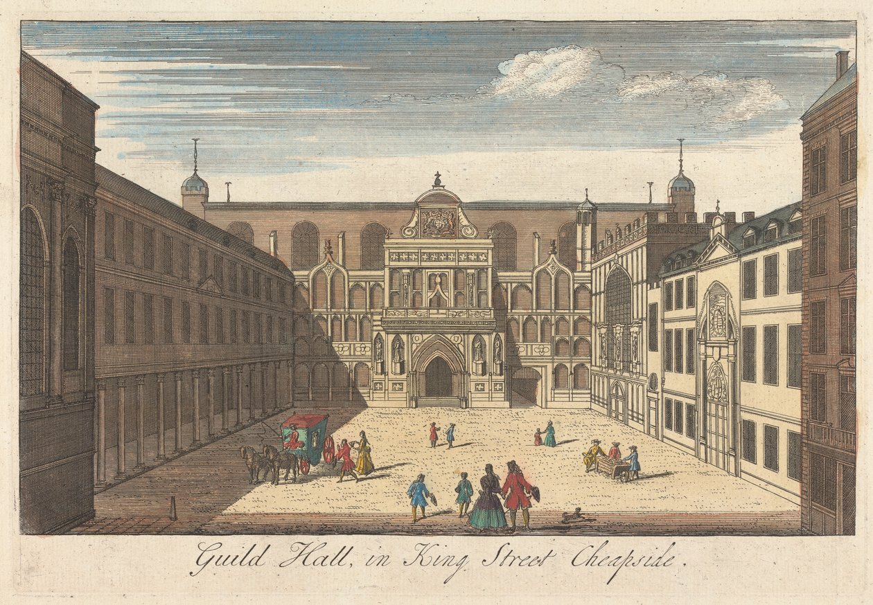 Guild Hall a King Street-ben, Cheapside alkotó: Unknown artist