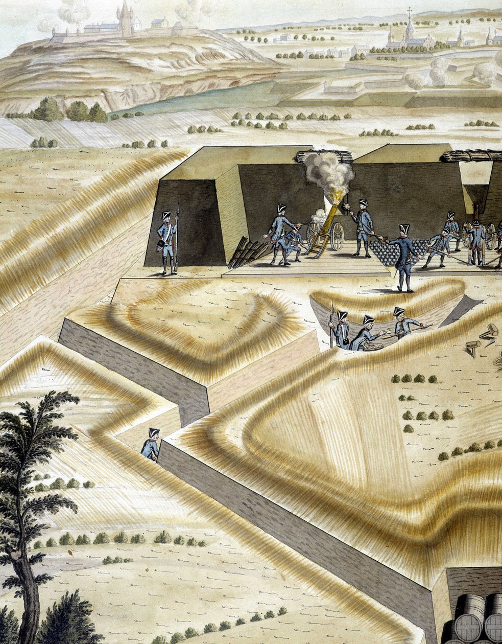 Ágyúsok munkában – a tüzérségi szerződésben”, François Lingier, Strasbourg alkotó: Unknown artist