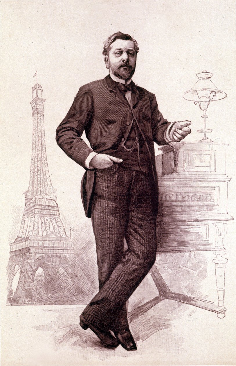 Gustave Eiffel francia mérnök (1832-1923). alkotó: Unknown artist