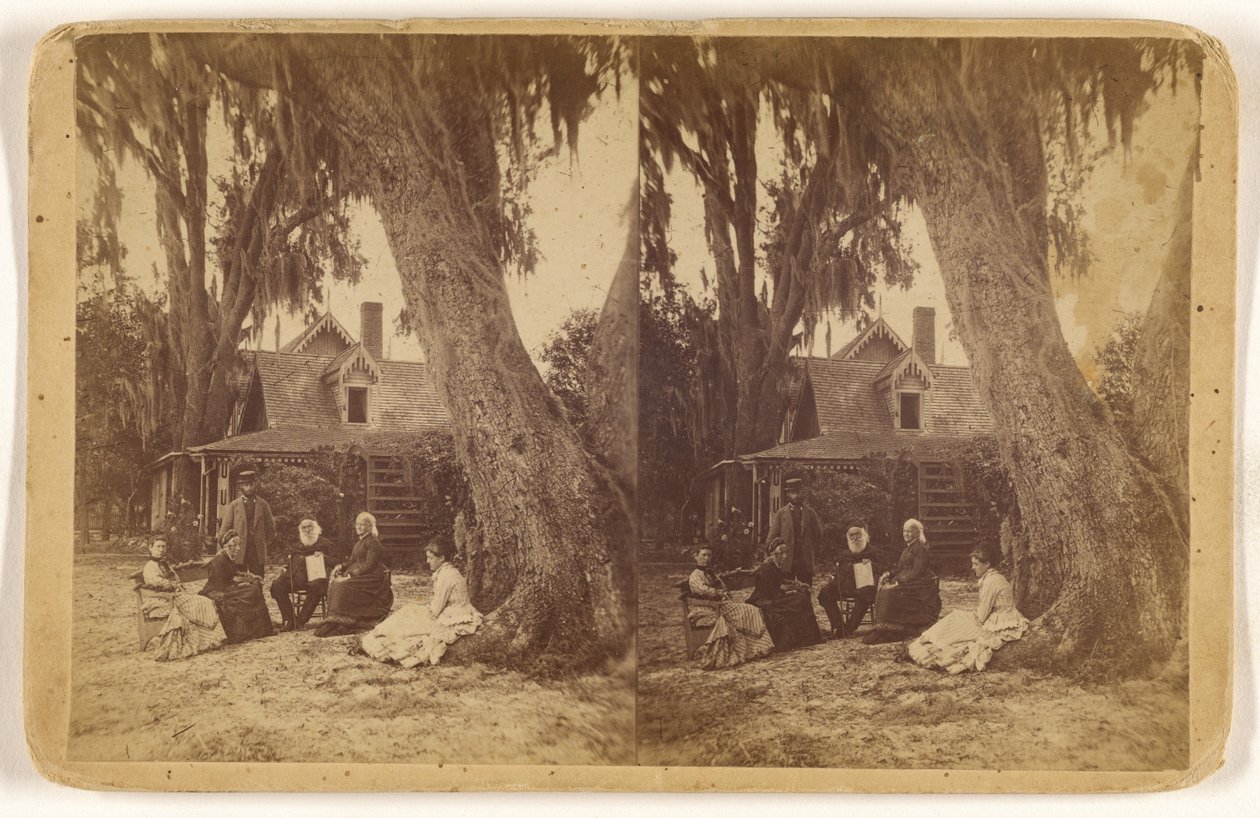 [H(arriet) B(eecher) Stowe otthona Floridában] alkotó: Unknown artist