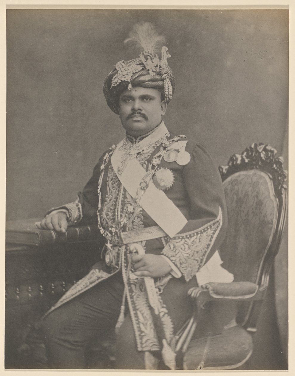 Őfelsége Takhtsingji maharadzsa alkotó: Unknown artist