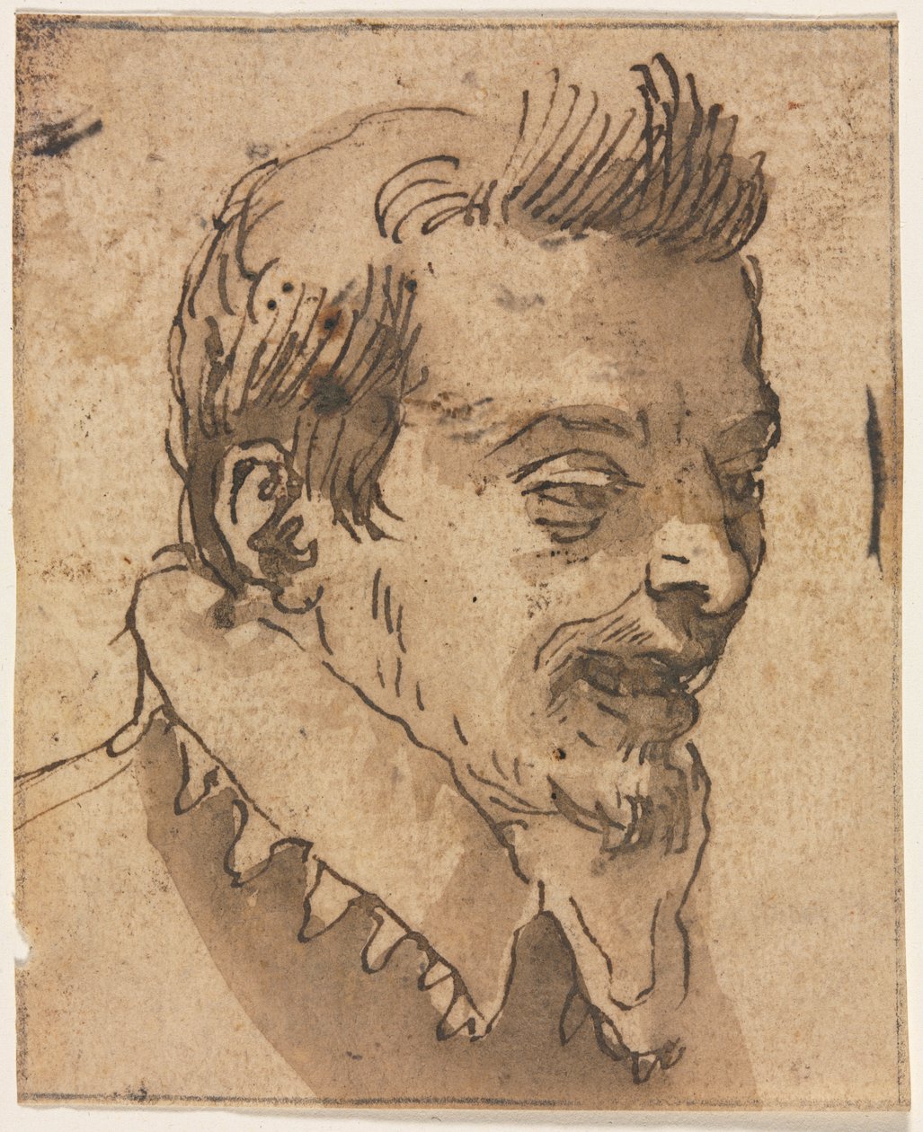 Egy ember feje alkotó: Unknown artist