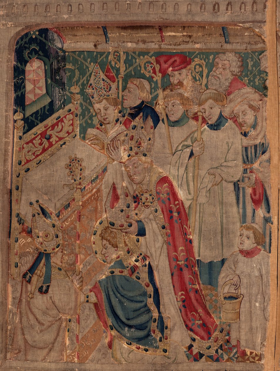 Saint Piat és Saint Eleuthère története, 10. jelenet: Saint Eleuthère püspökként szent (D
