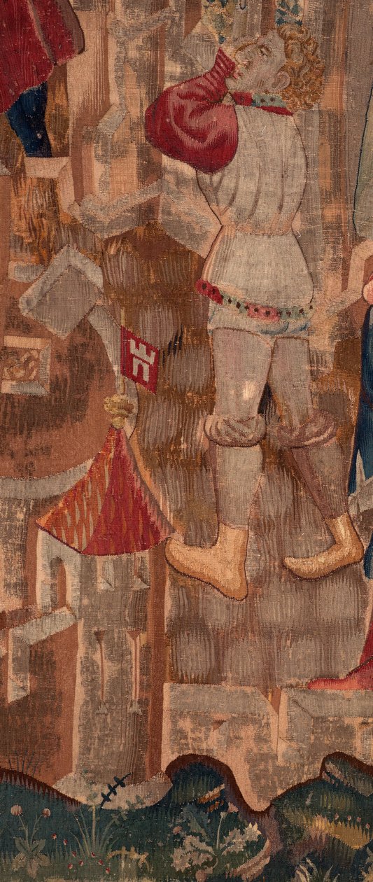 Saint Piat és Saint Eleuthère története, 6. jelenet Részlet balra középen. Egy férfi. alkotó: Unknown artist