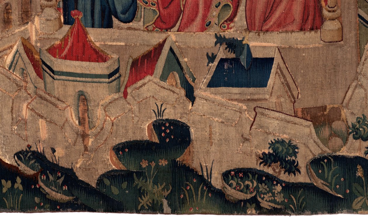 Saint Piat és Saint Eleuthère története, 9. jelenet Saint-Éleuthère-t megerősítik Tournai püspökeként (Au boin saint l