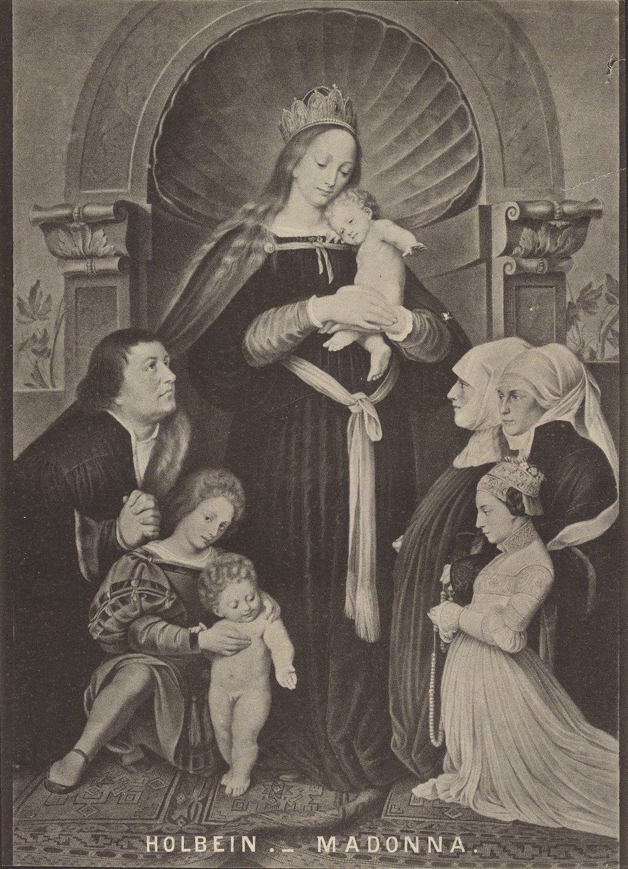 Holbein - Madonna alkotó: Unknown artist