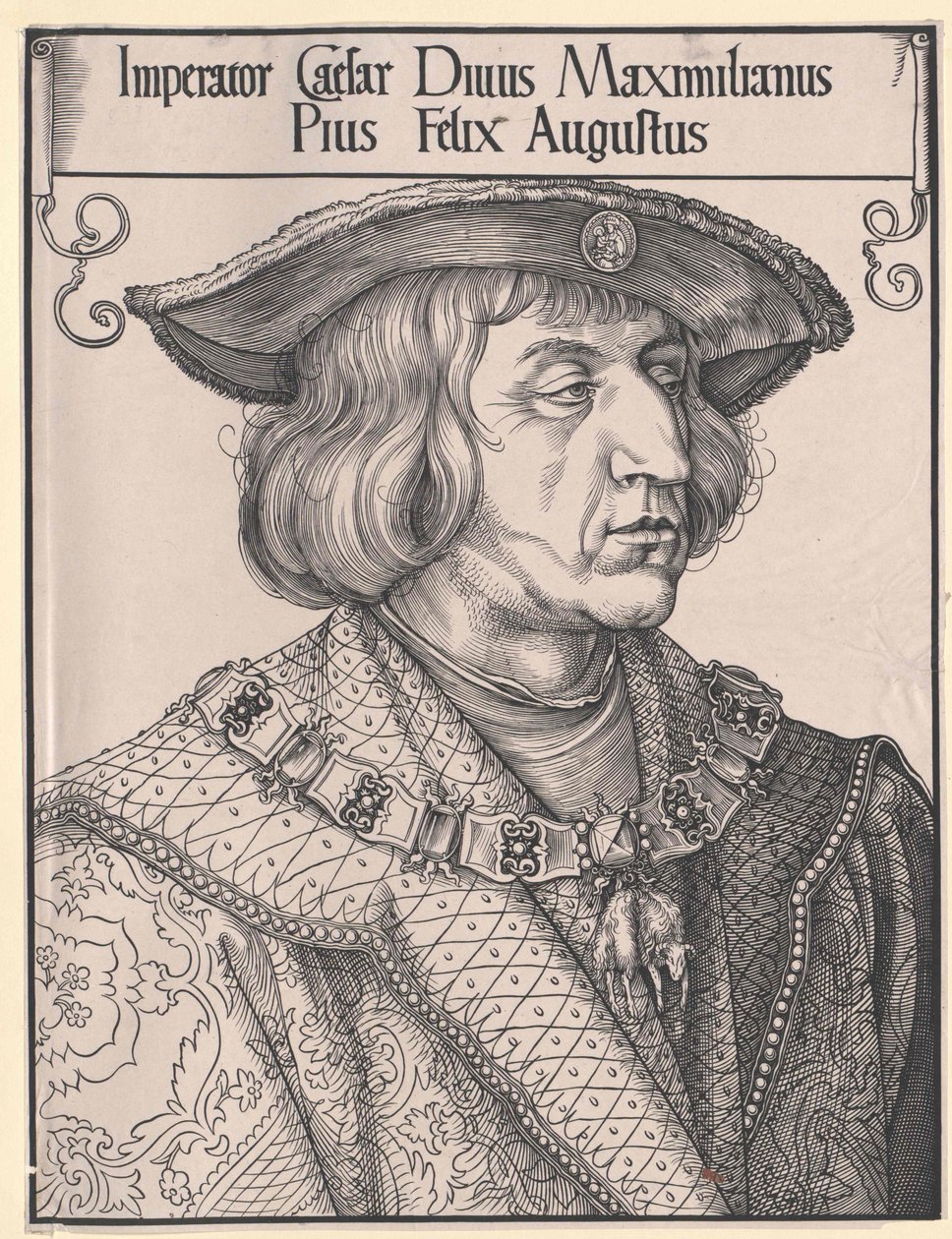 I. Maximilián római császár (nyomtatás) alkotó: Unknown artist