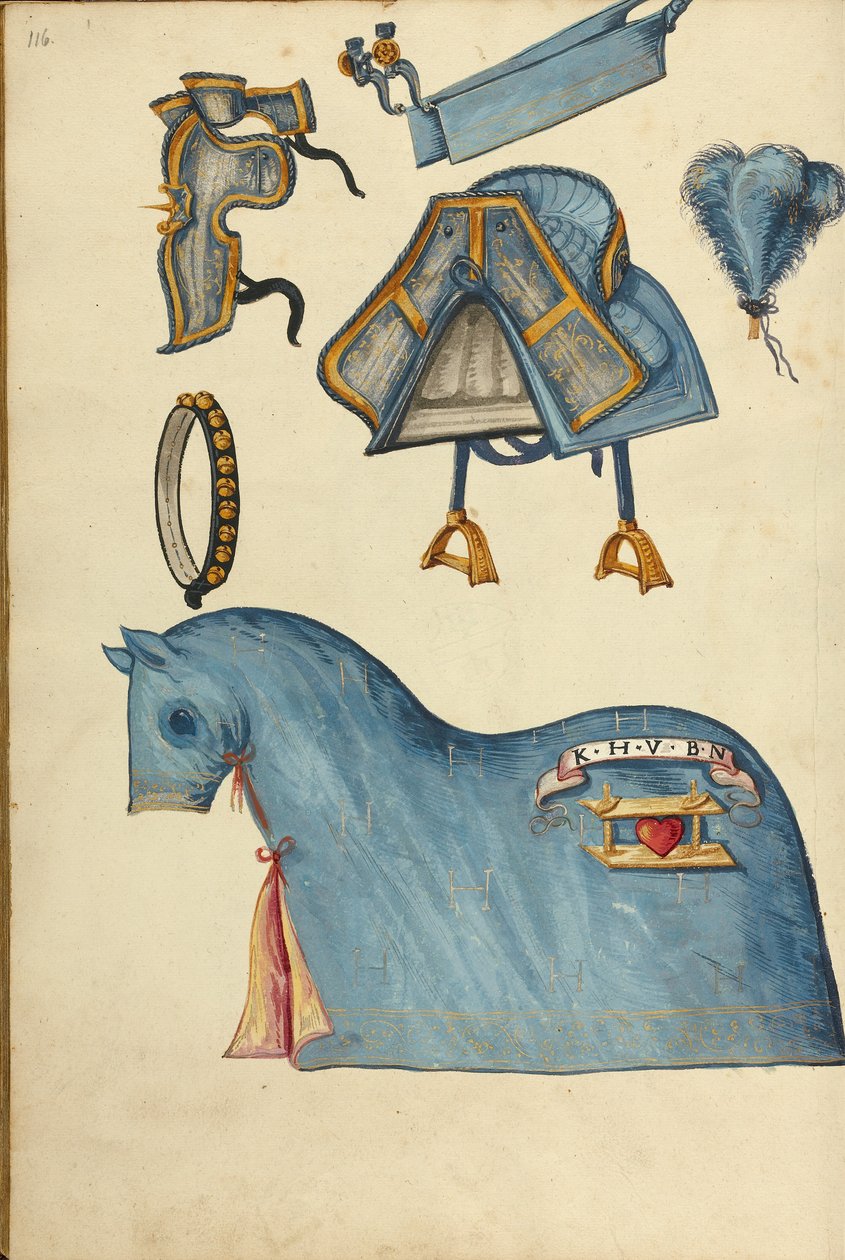 Ló páncél alkotó: Unknown artist