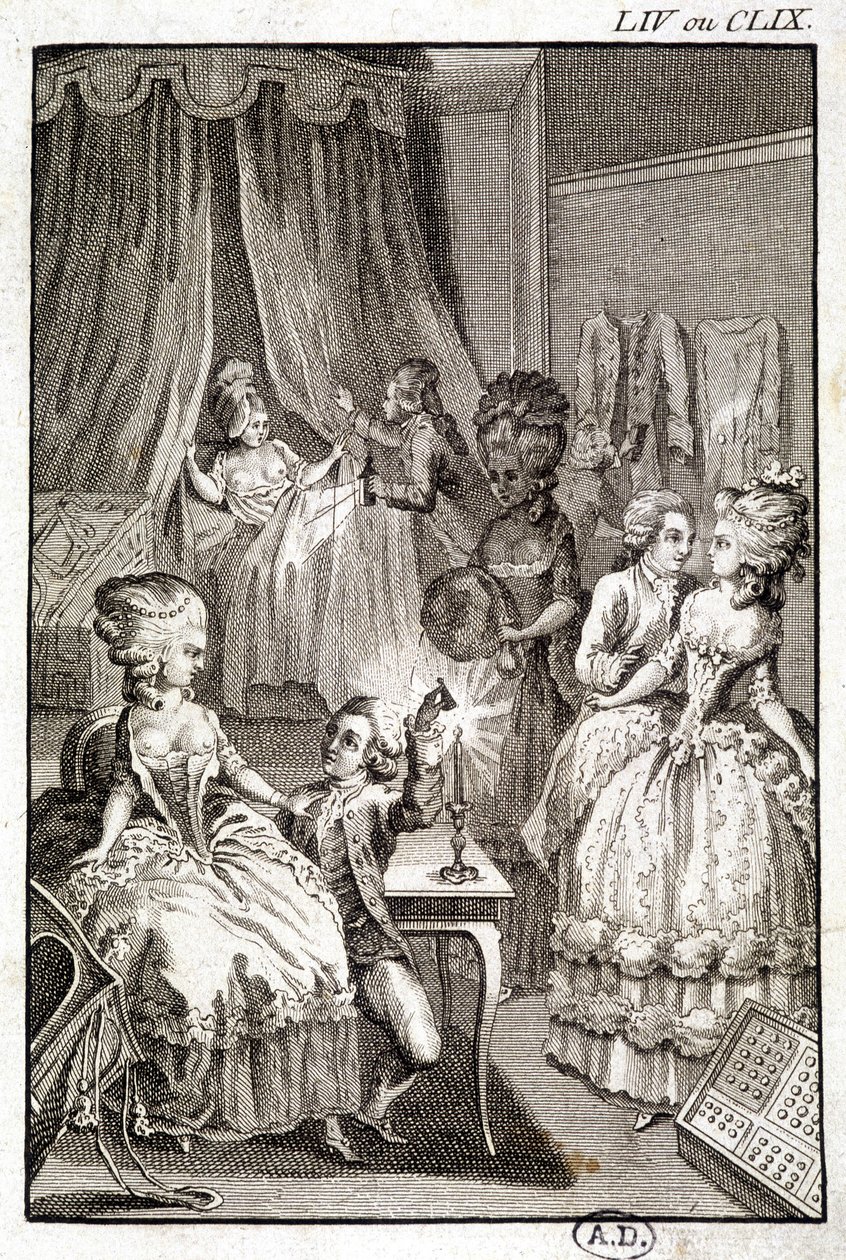 Ház bezárása - gravírozás alkotó: Unknown artist