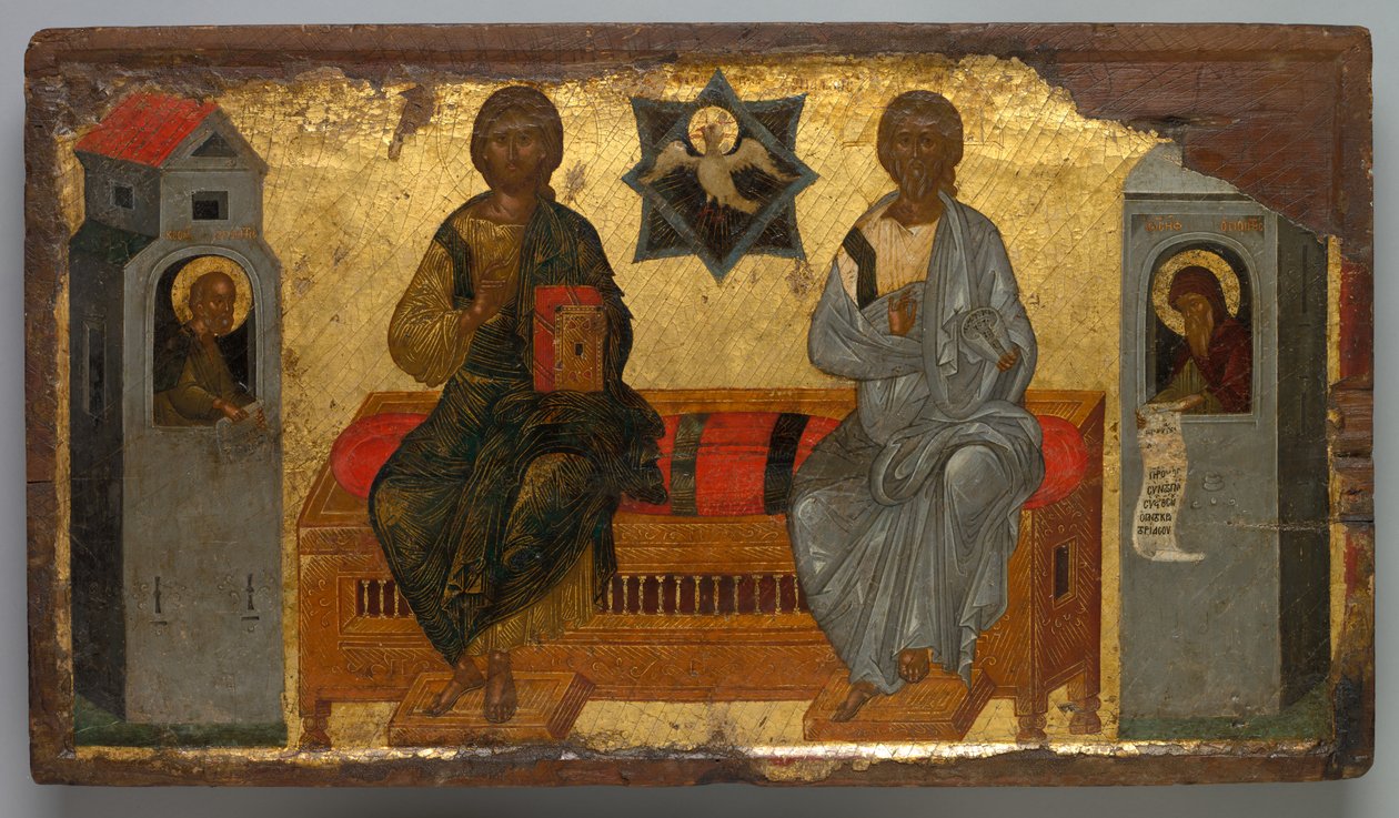 Az újszövetségi Szentháromság ikonja alkotó: Unknown artist