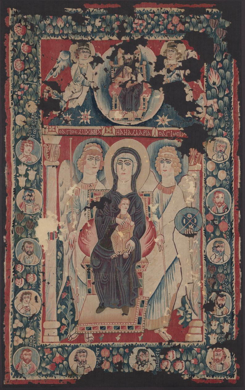 A Szűz és a Gyermek ikonja alkotó: Unknown artist