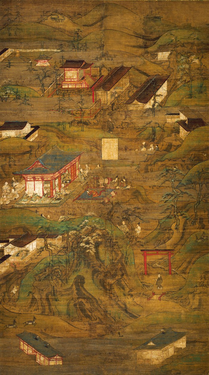 A Tenchi-in illusztrált legendái (Tenchi-in engi) alkotó: Unknown artist
