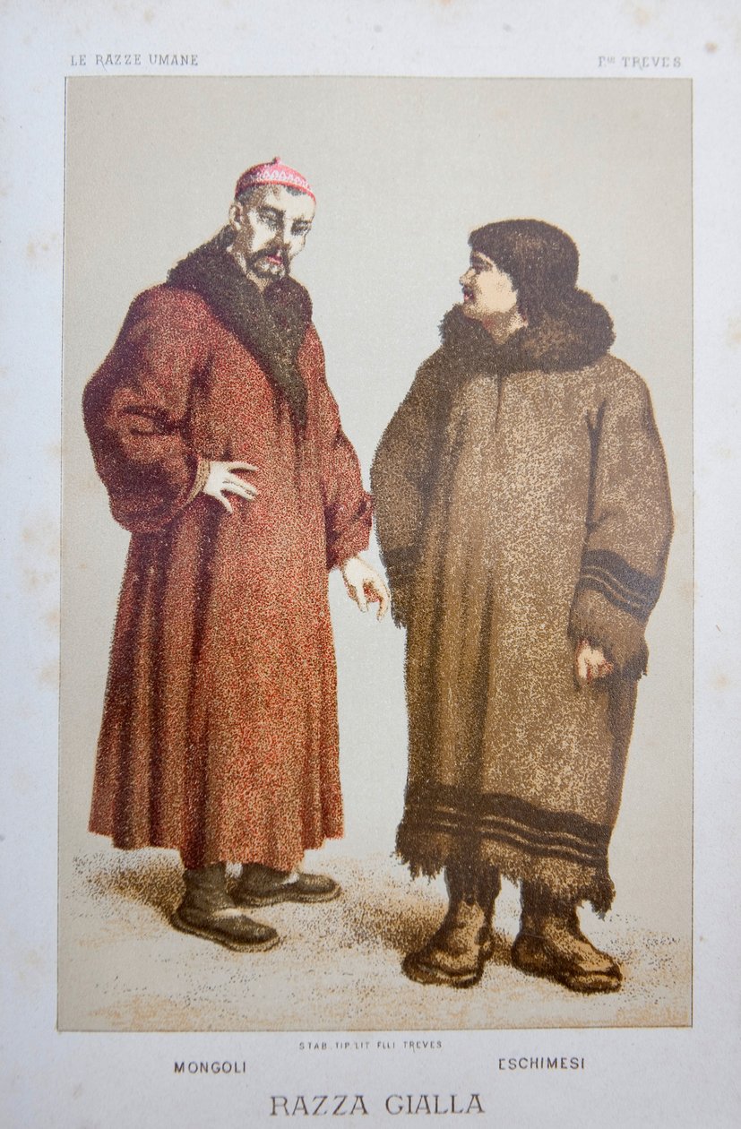 Illusztráció: Louis Figuier "Az emberi faj". alkotó: Unknown artist