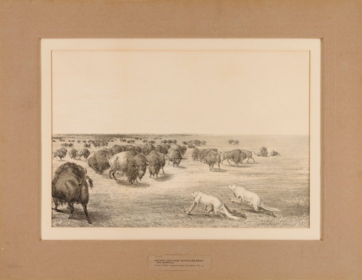 Farkasnak álcázott indiánok - 13. sz. alkotó: Unknown artist