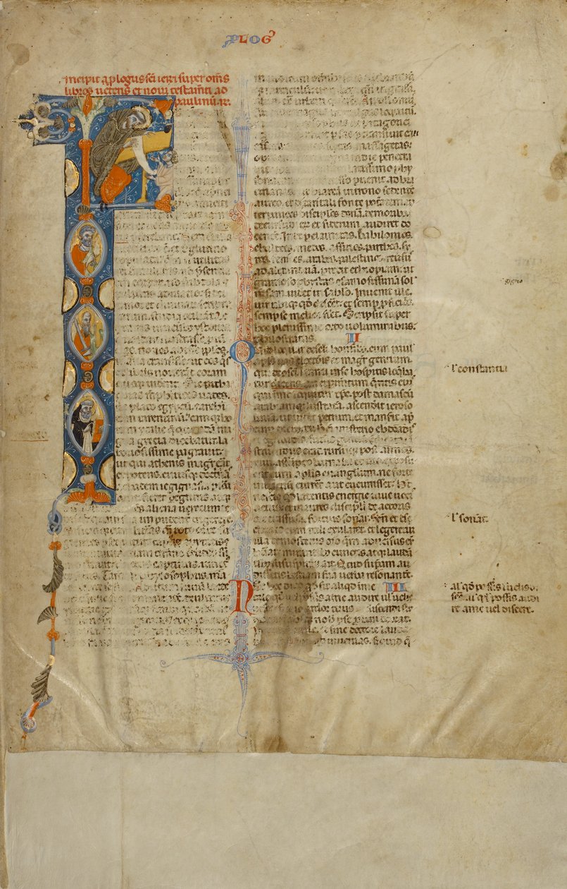 F kezdetű: Szent Jeromos, Szent Péter, Szent Pál és Szent Domonkos alkotó: Unknown artist