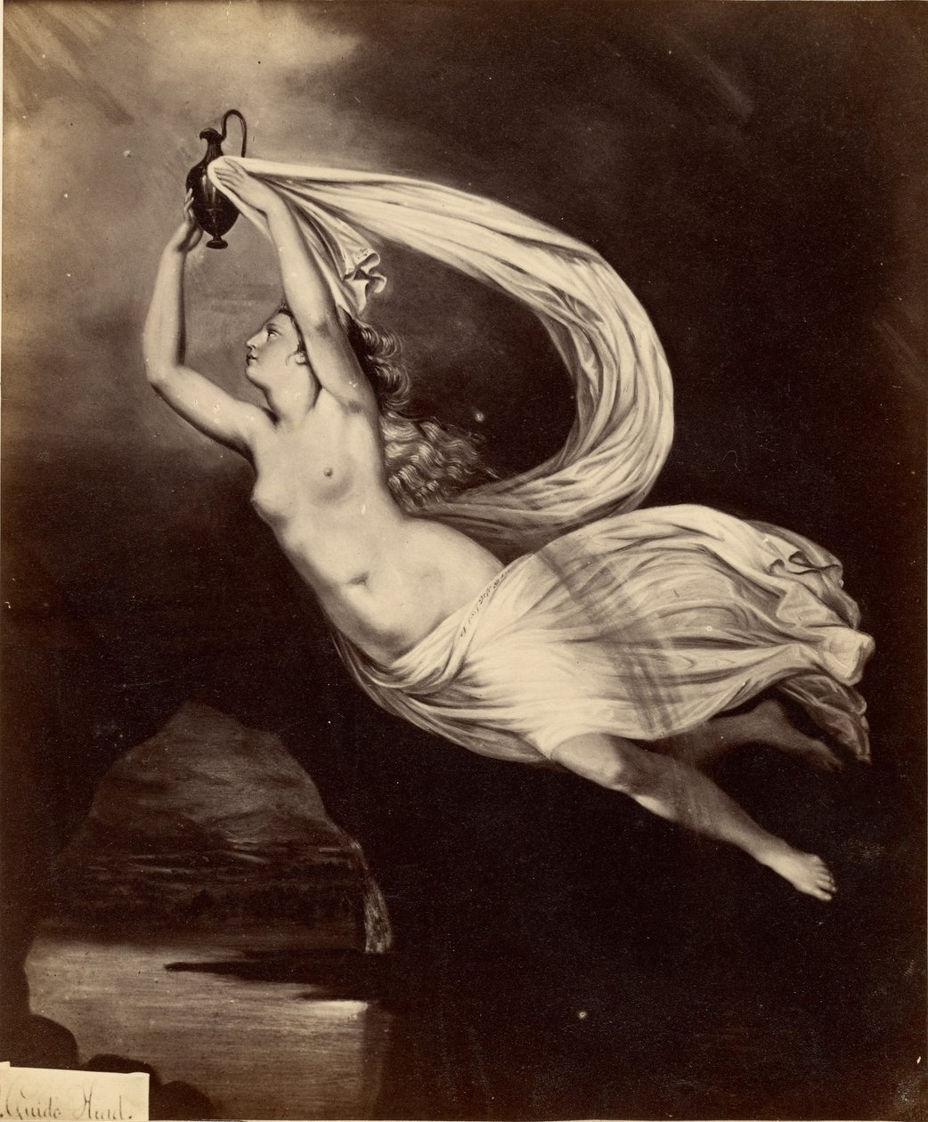 ["Iris a Styx folyó vizét viszi az Olümposzra, hogy az istenek megesküdjenek rá" Guy Head után] alkotó: Unknown artist