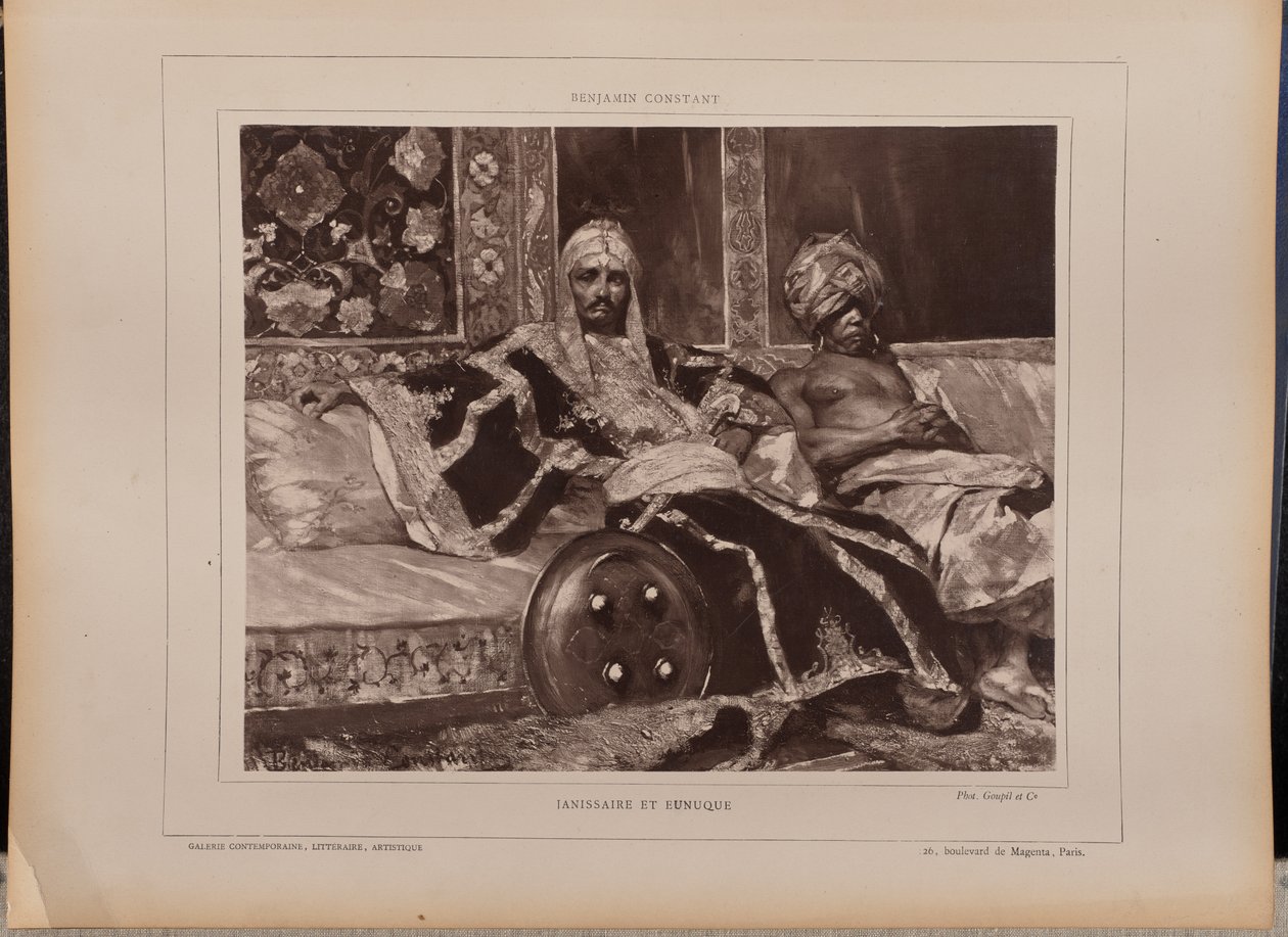 Janicsár és eunuch alkotó: Unknown artist
