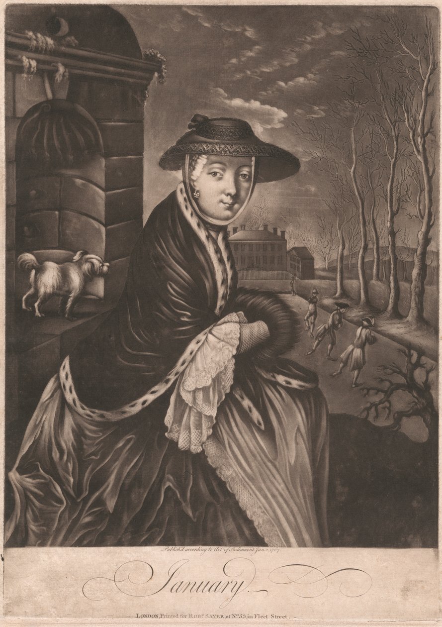 január alkotó: Unknown artist