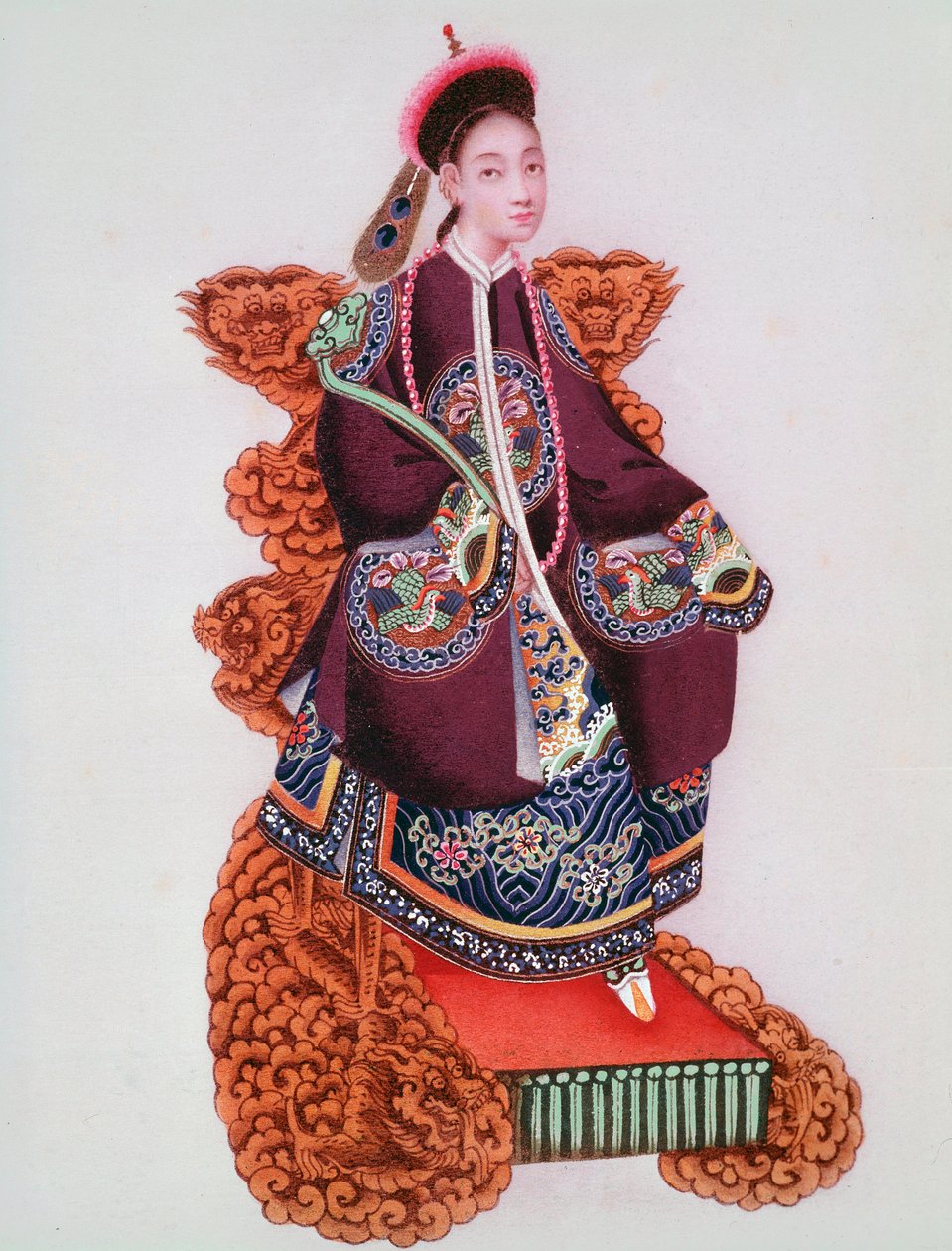 Japán császárnő jelmez alkotó: Unknown artist
