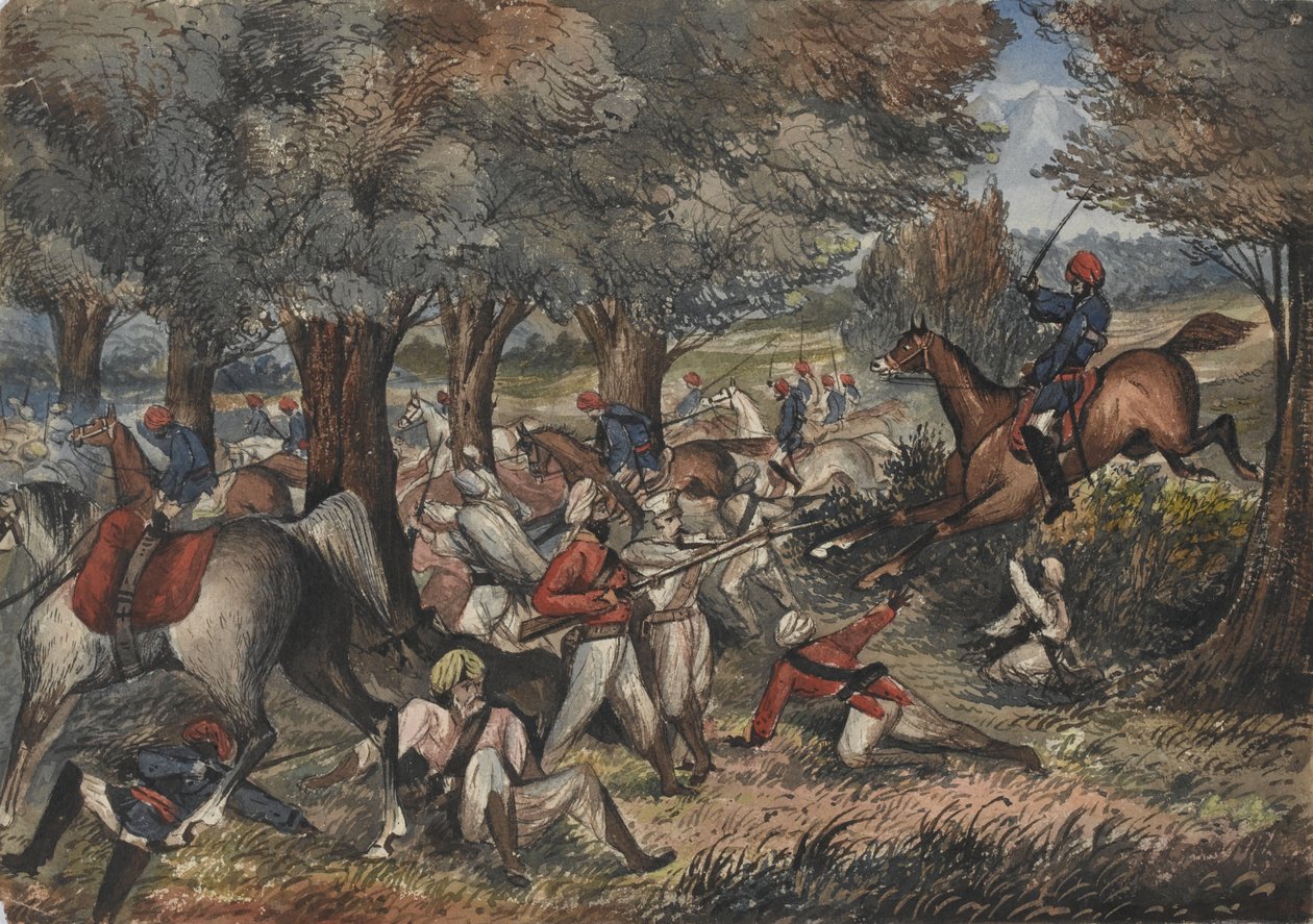 Jat Horse Yeomanry Bolwalban a nepáli határon alkotó: Unknown artist