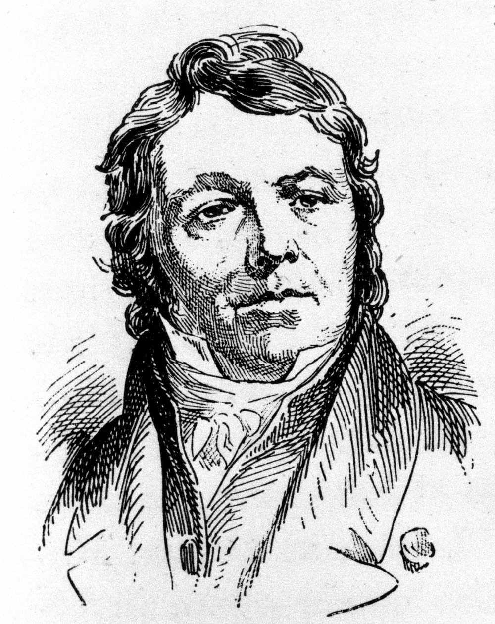 Jean Nepomucene (Jean-Nepomucene) Hummel (Johann Nepomuk Hummel) (1778-1837). osztrák zongoraművész és zeneszerző. alkotó: Unknown artist
