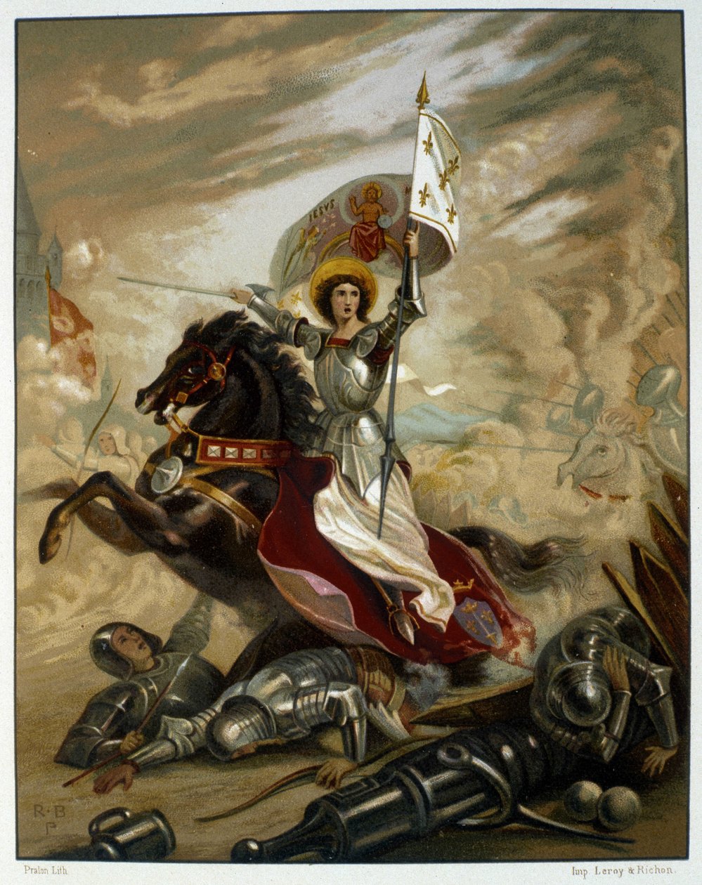 Jeanne of Arc – H. Wallon „” Joan of Arc”-jában alkotó: Unknown artist