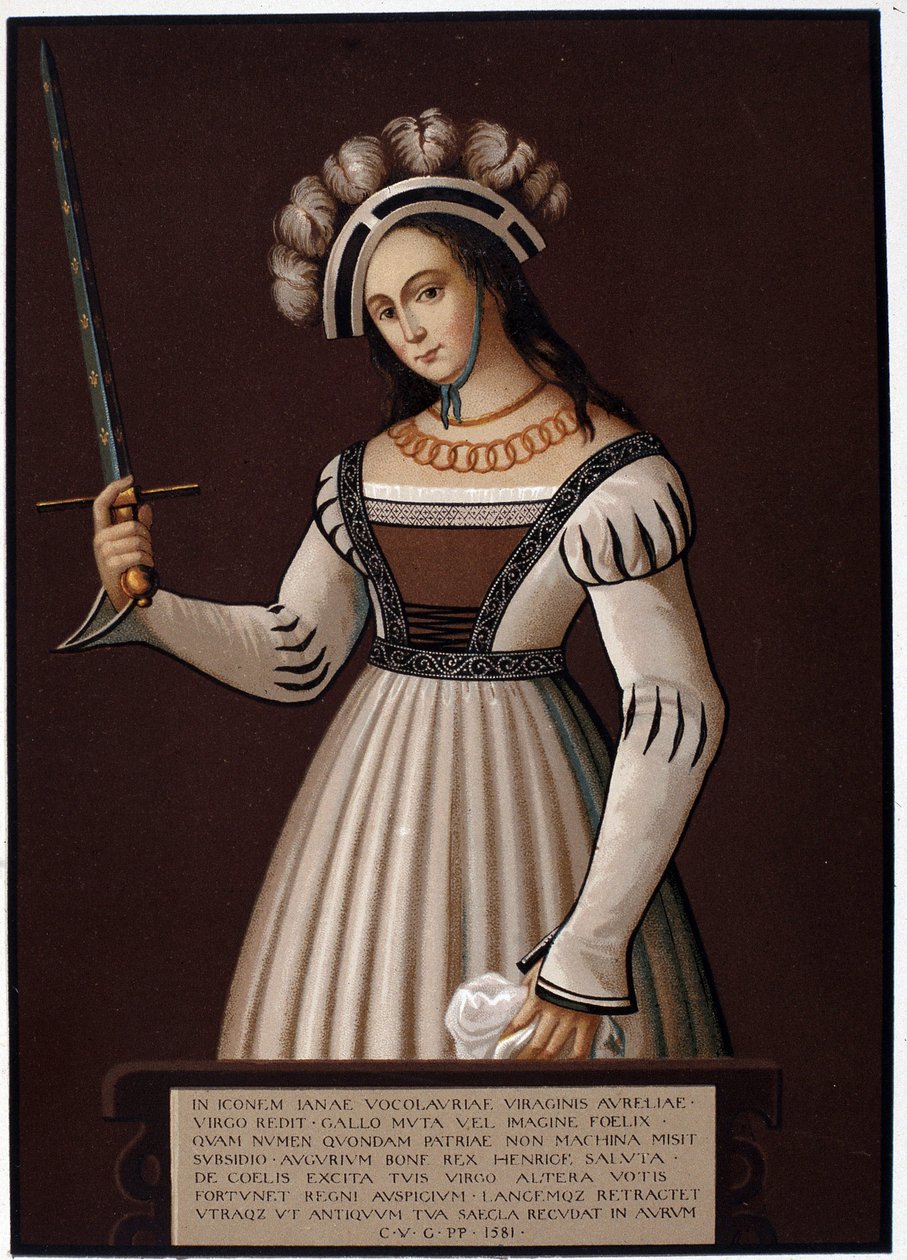 Jeanne la Maid, karddal – H. Wallon „” Jeanne d