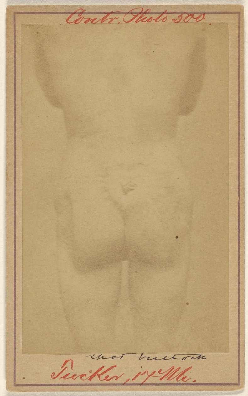 [Jno. E. Tucker, fenéklövés, polgárháborús áldozat] alkotó: Unknown artist